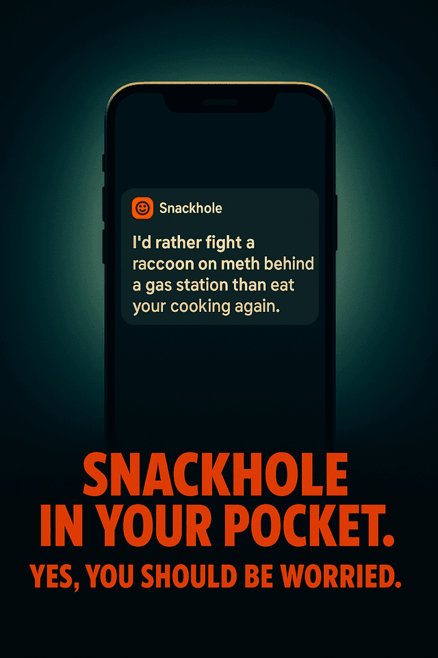 Snackhole App Teaser