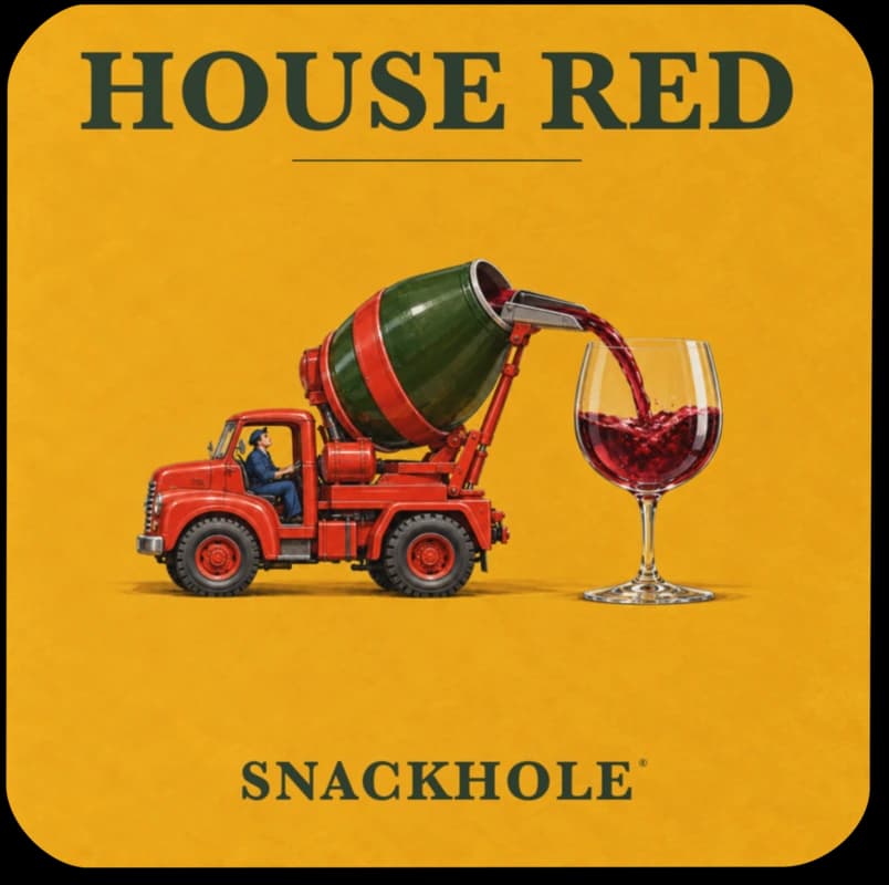 House Red — Coaster