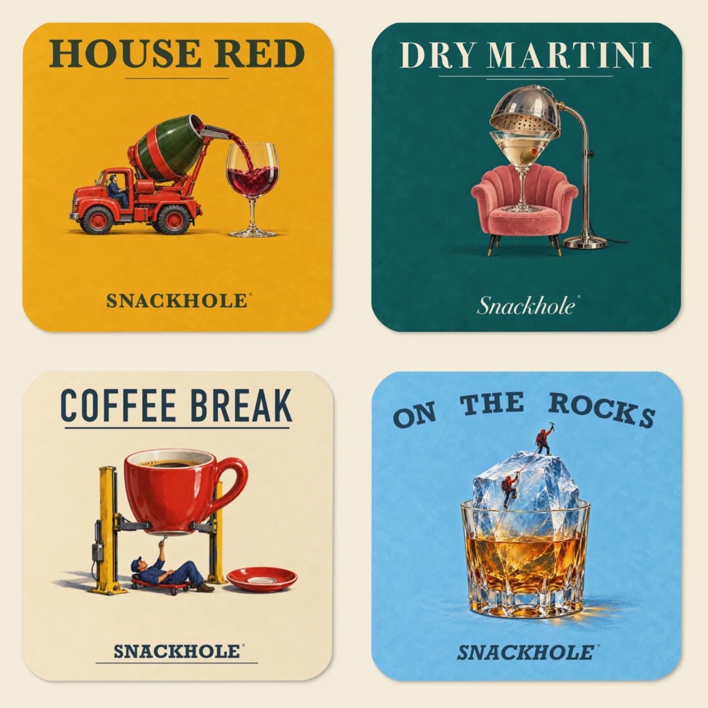 Table Service — Coaster Set